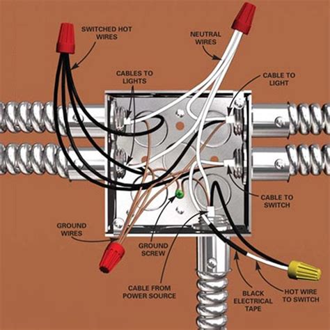 how to wire 6 wire to a junction box|junction box wiring problems.